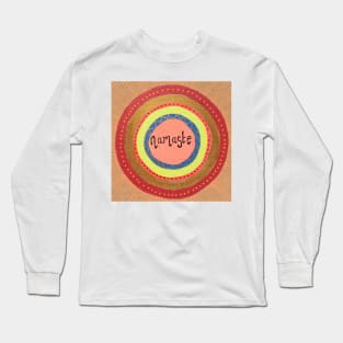 Namaste Yoga Mandala Long Sleeve T-Shirt